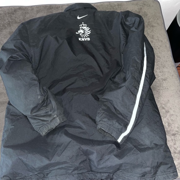Nike Nederland KNVB National Soccer Team Y2K Player Parka Stadium Jacket Large - Picture 6 of 8